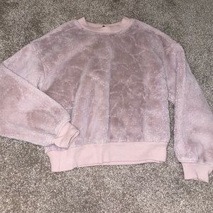 Purple Fuzzy Sweater